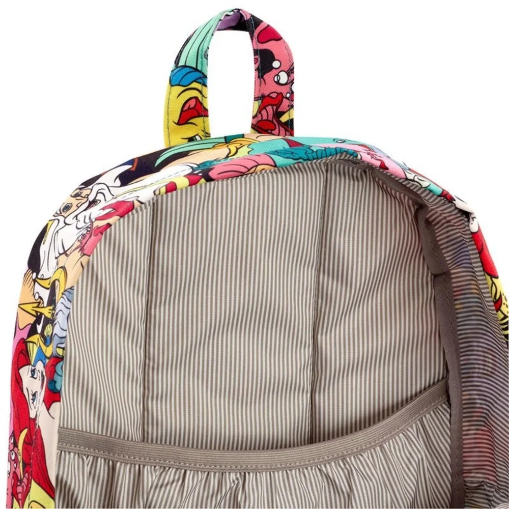 Disney Loungefly The Little Mermaid Ariel Canvas Backpack OG